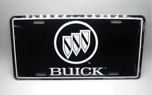 Licensed GM BUICK EMBLEM 3D EMBOSSED METAL CAR NOVELTY LICENSE PLATE AUTO TAG - Picture 1 of 12