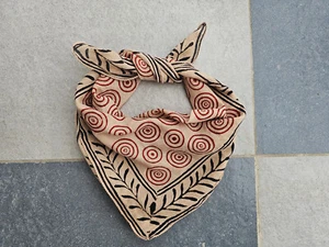 100% Organic Cotton Bandana Paisley Design Scarf High-Quality Winter Scarf Desig - Picture 1 of 6