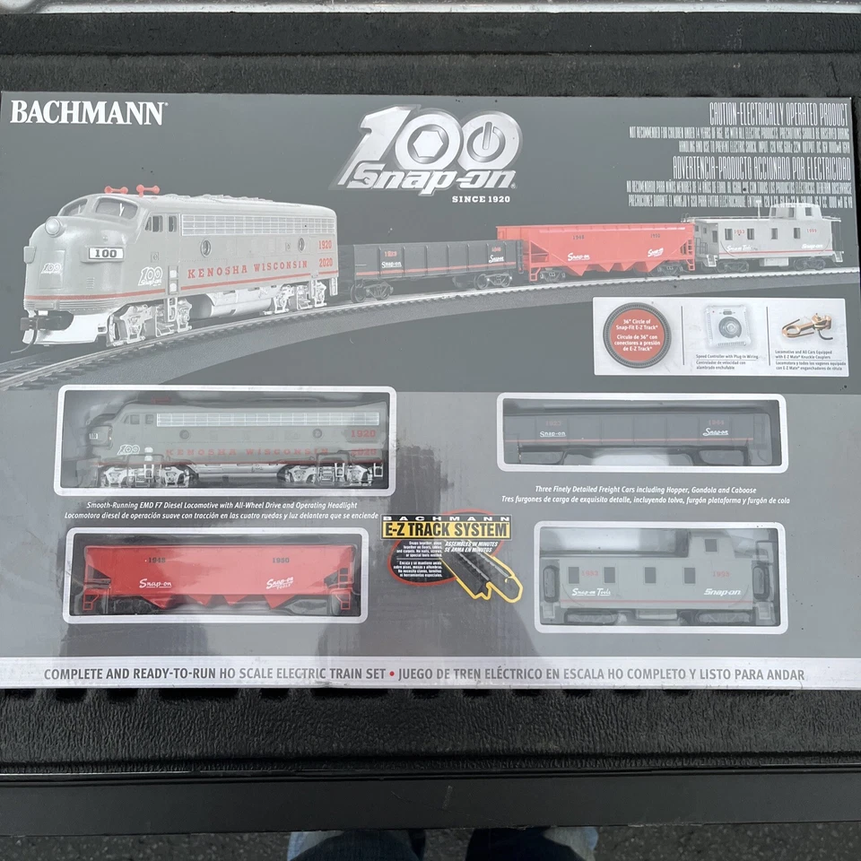 snap on tools Bachman 100th anniversary train set - Image 1 of 4