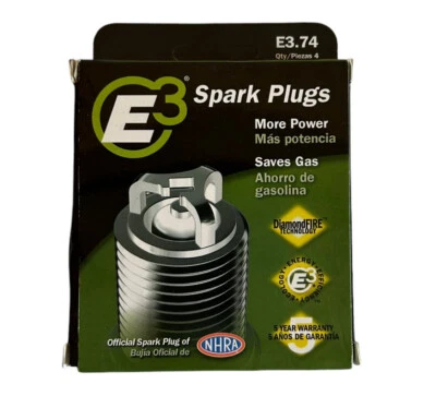 E3 Diamondfire Spark Plugs e3.74 Box Of 4 - Image 1 of 4
