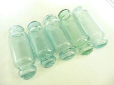 Lot Of 5 Japanese Glass Rolling Pin Fishing Floats BUOY  Vintage
