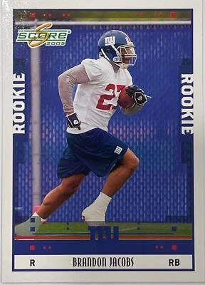 2005 Score #379 Brandon Jacobs - Image 1 of 2