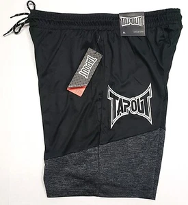 TAPOUT Shorts MMA Athletic Elastic Waist Men's MEDIUM MSRP $55 NWT - Picture 1 of 4