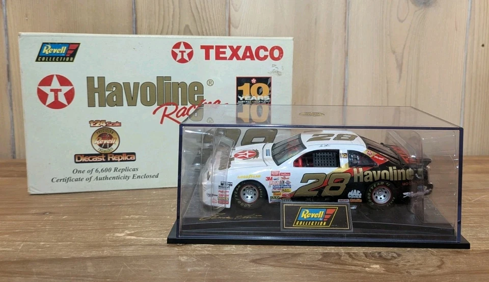 REVELL Ernie IRVAN #28 德克萨斯/哈沃林 10 周年纪念 1997 年福特雷鸟 — 第 1/4 张图片