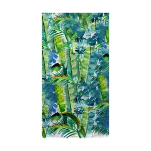Betsy Drake Jungle Greens Beach Towel - Picture 1 of 1