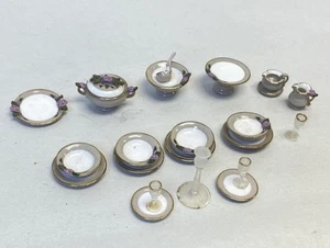 HANDWERKER GUDRUN KOLENDA GIK SUPPENSET VIELE TEILE KUCHENTELLER, TERRINE ETC. - Bild 1 von 11