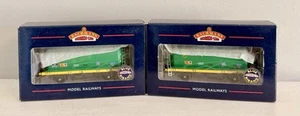 BACHMANN 'OO' 2x 37-575 45 TONNEN TTA KESSELWAGEN BP GRÜNE LACKIERUNG NEUWERTIG/VERPACKT - Bild 1 von 2
