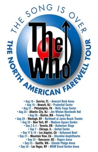 Póster de concierto enmarcado Who 2025 Farewell Tour - Imagen 1 de 2