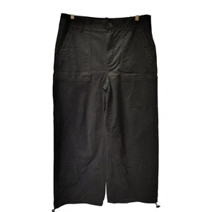 Neu mit Etikett Banana Republic authentische Chino Fallschirmhose schwarz Größe 10 - Bild 1 von 9