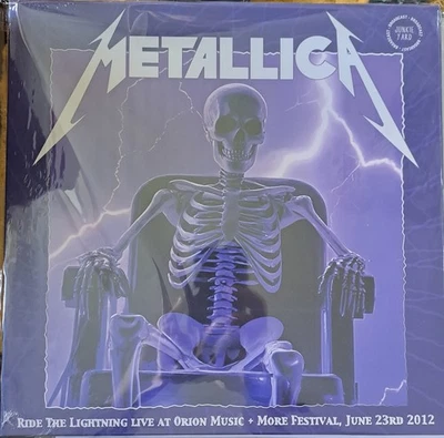 Metallica Ride the Lightening Live at Orion Music Lp - Image 1 of 2