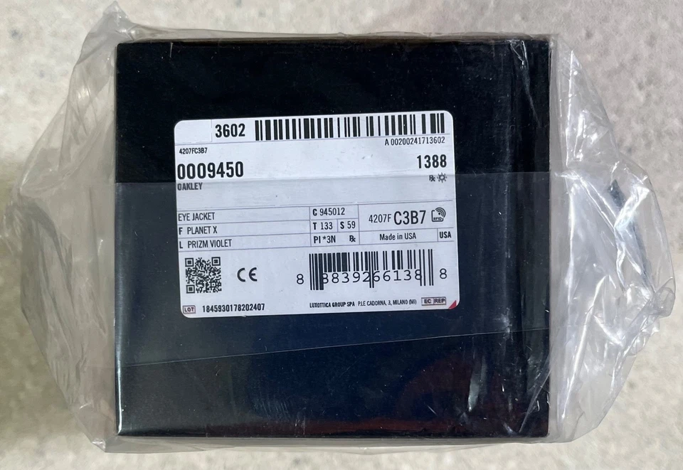 OAKLEY BRAIN DEAD EYE JACKET PLANET X PRIZM VIOLET FROM BRAIN DEAD