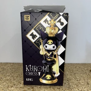 TOPTOY Sanrio Kuromi Schachserie King schwarz & gold 6" PVC Figur neu geöffnete Verpackung - Bild 1 von 9
