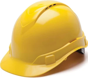 Pyramex Ridgeline️ Sombrero duro ventilado estilo gorra con suspensión de trinquete de 4 puntos - Imagen 1 de 4