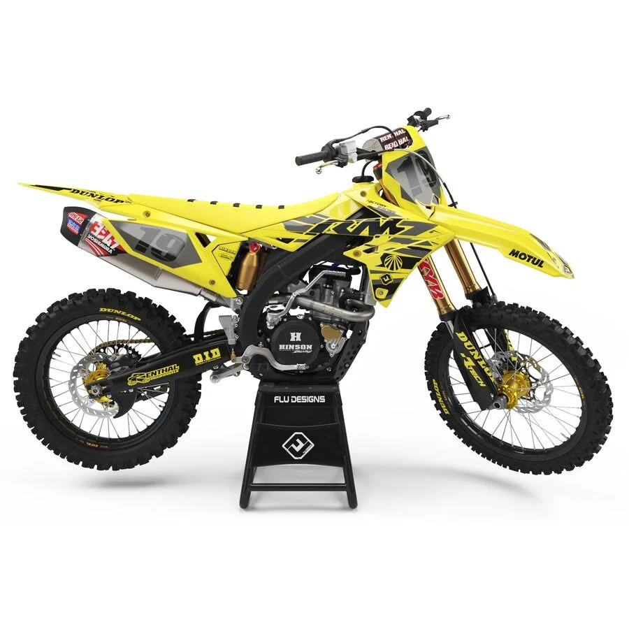 FLU Designs Pro Team Series 6 Graphic Kit - Suzuki 41079 - Изображение 1 из 4