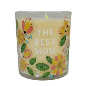 The Best Mom Candle Spring Petals Scent Yellow Floral 10.8 oz 1 Wick Mothers Day - Picture 1 of 6
