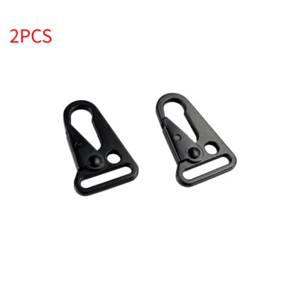1In Enlarged Mouth Clips Hooks Loop Sling Clips for Paracord Sling Metal Buckle - Image 1 of 4