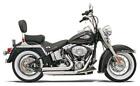 Bassani Xhaust Firesweep Turn Out Exhaust System Chrome #12113D Harley Davidson