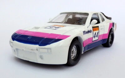 Corgi 11cm Long Vintage Diecast CG37 - Porsche Race Car - #44 White - Image 1 of 3