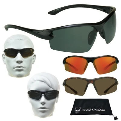 Polarized Sunglasses Half Frame Golf Fishing Running Cycling Driving Glasses - Image 1 of 4