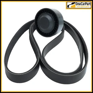 Tensioner Pulley and V-Rib Belt Set 5PK1200S1 For Dacia Dokker Duster 117501083R - Picture 1 of 6