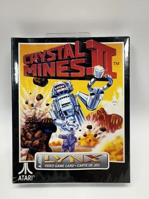 CRYSTAL MINES II Atari Lynx NEW Factory Sealed NM WATA CGC VGA - Image 1 of 4