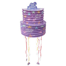 Birthday Star Rainbow Pinata Paper Cake for Kids