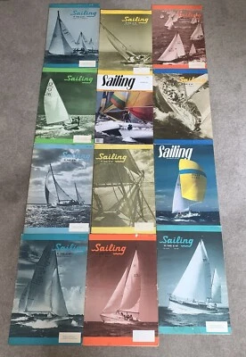 Vintage Sailing Magazine: The Beauty of Sailing (1970-1983) Lot *VERY RARE - Image 1 of 4