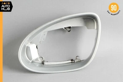 06-09 Marco de espejo retrovisor lateral izquierdo Mercedes W221 S550 CL63 plateado OEM Foto 1 de 4