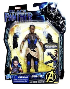 Marvel Black Panther Shuri Vibranium Action Figure | Collectible Hasbro | New - Picture 1 of 4