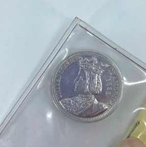 1893 Isabella Commemorative Quarter Very High Grade - Picture 1 of 3