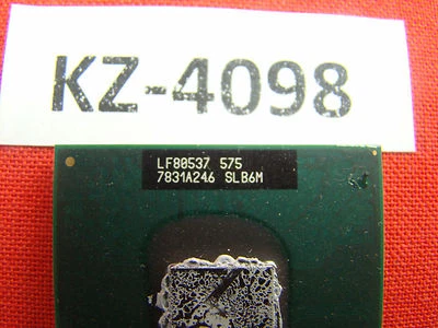 Intel Celeron M SLB6M 575 2.00GHz 1M 667Mhz CPU - Image 1 of 2