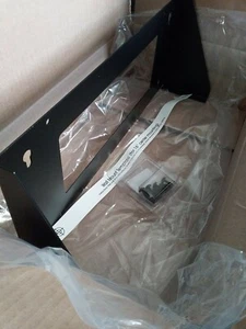 HAMMOND VPB192UBK Vertical Panel Wall Bracket 2U Black 19.2x7.7 Sbwh-s017.mb.yy - Afbeelding 1 van 6