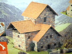 CASA RUSTICA 5 MAQUETA LADRILLO DOMUS - Picture 1 of 3