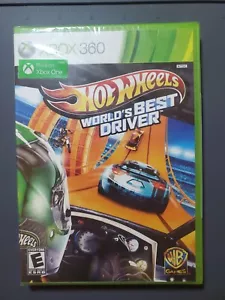 Hot Wheels: World's Best Driver (Microsoft Xbox 360, 2013) sealed - Picture 1 of 6