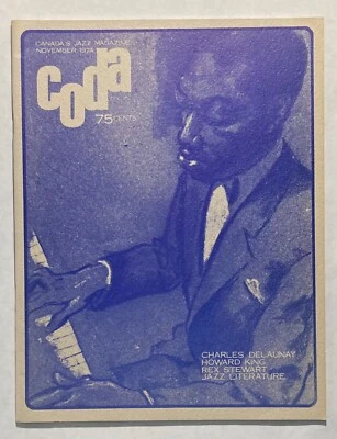 Coda The Jazz Magazine November 1974 Charles Delaunay, Howard King, Rex Stewart - Image 1 of 3