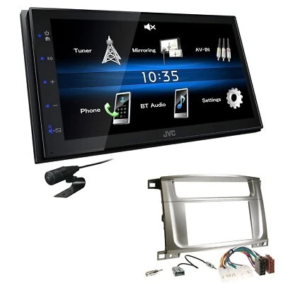 JVC Car Stereo Touch Screen Bluetooth USB For Toyota Land Cruiser 100 2003-2007 - Image 1 of 4