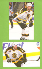 2-1998 1999 Panini Hockey Photo Cards BOSTON BRUINS JASON ALLISON + JOE THORNTON