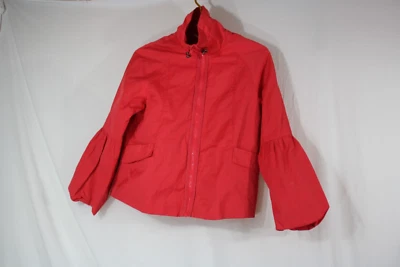 Zara Niños Niñas Rosa Chaqueta Mangas Globo Cremallera Talla 13-14 Foto 1 de 4