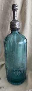 Vecchio Sifone Seltz -Vintage seltzer - Albert Vuagnoux  -Thonon les Bains - Foto 1 di 7