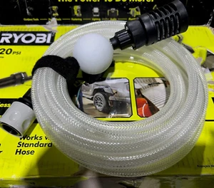 Ryobi EZClean Kraftreiniger 20 Fuß Siphon Verlängerungsschlauch RY3112EH - Bild 1 von 1