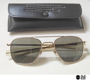 Randolph Eng. USA occhiali da sole vintage 1980s con custodia (medium) - Imagen 1 de 10