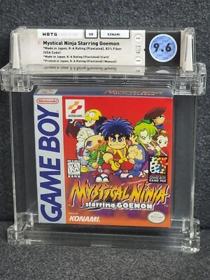 Gameboy MYSTICAL NINJA Goemon Wata 9.6 CIB GSI Box Complete Game Boy Nintendo - Image 1 of 2