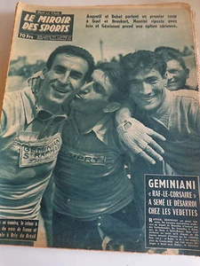 LE MIROIR DES SPORTS N° 694 1958 TOUR Versailles Caen St Brieuc Geminiani Bobet  - Picture 1 of 1