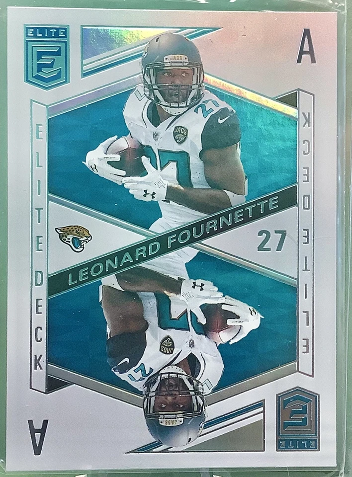 Leonard Fournette 2018 Panini Donruss “Elite Deck” - Image 1 of 4