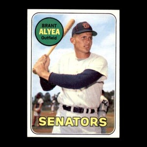 Brant Alyea 1969 Topps Washington Senators #48 Set Break Great Vintage!