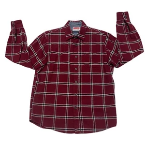 Wrangler Flanell Rot Herren Medium Vintage Hochwertig - Bild 1 von 9