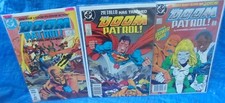 DC Comics 1987 Doom Patrol Lot # 1 10 13 Superman Metallo Power Girl Negative