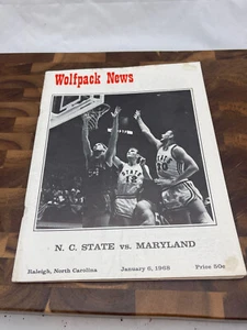 1968 NC State Wolfpack v Maryland Terrapins Basketball News Program 1/6/68 - Picture 1 of 3