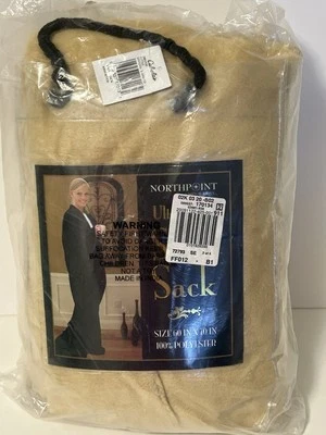 NEW Northpoint Ultra Soft SNUG SACK 60" x 70" Tan Wearable Blanket - Warm & Cozy - Image 1 of 4