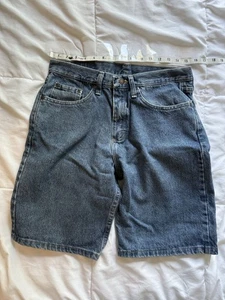 Wrangler Blue denim shorts size 30 relaxed fit - Picture 1 of 4